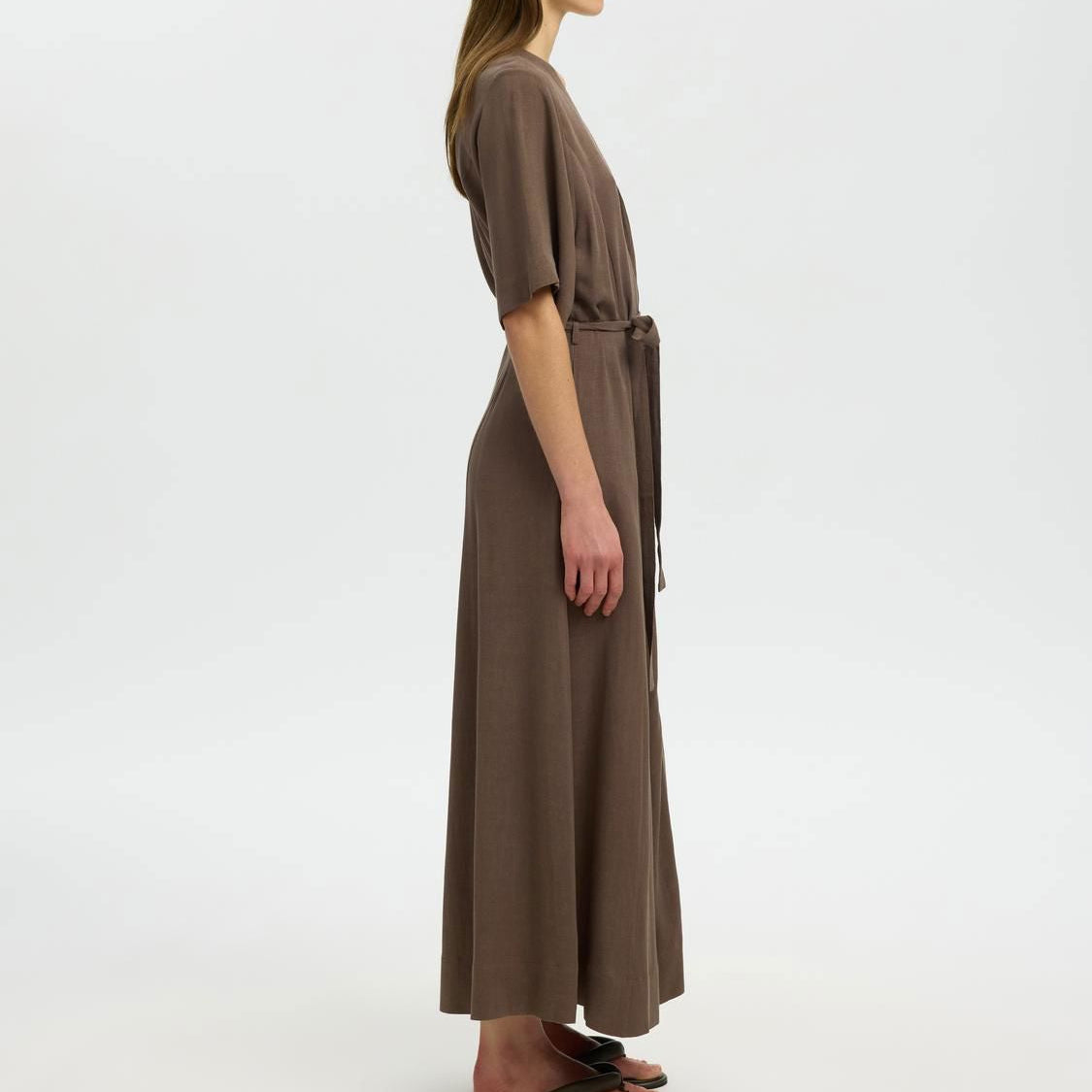 SLWVIVA REGULAR LINEN BLEND DRESS NOOS