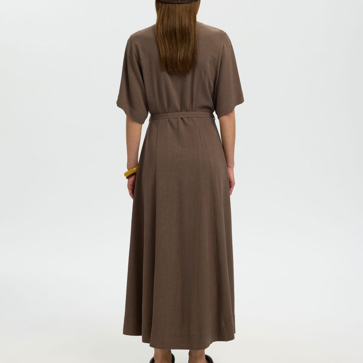 SLWVIVA REGULAR LINEN BLEND DRESS NOOS