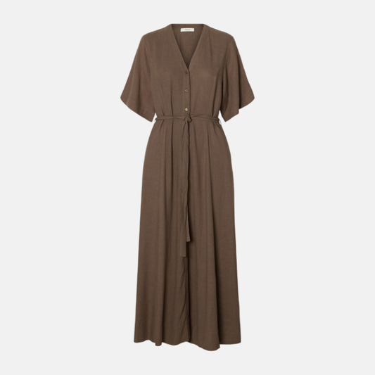SLWVIVA REGULAR LINEN BLEND DRESS NOOS