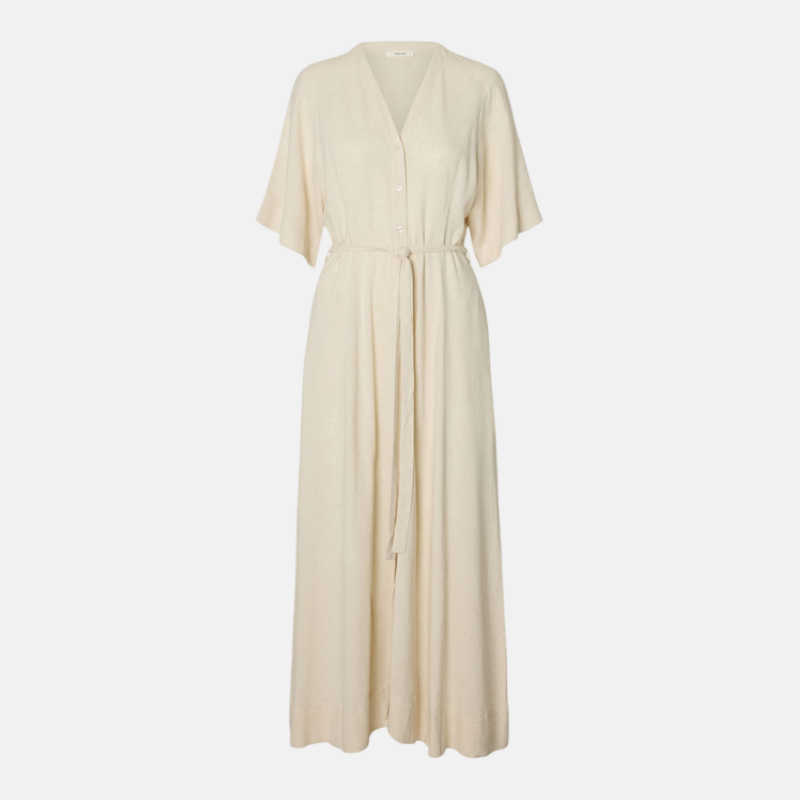 SLWVIVA REGULAR LINEN BLEND DRESS NOOS