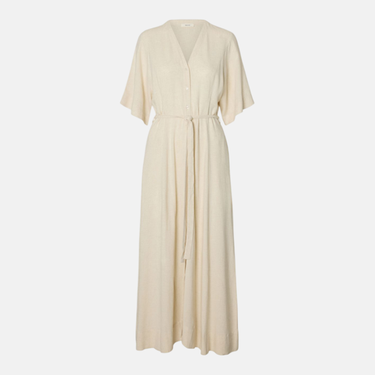 SLWVIVA REGULAR LINEN BLEND DRESS NOOS