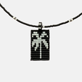 Afbeelding laden in Galerijviewer, Cils Beaded PALM Necklace Long
