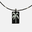 Cils Beaded PALM Necklace Long