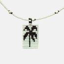 Cils Beaded PALM Necklace Long