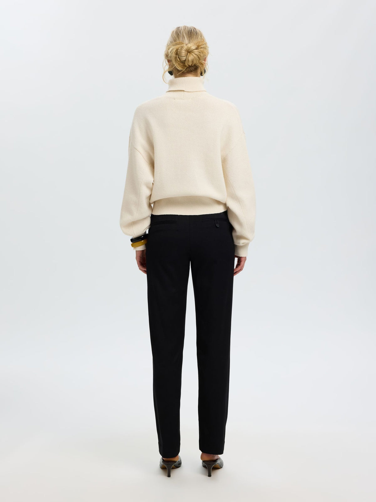 SLWELLIE LS KNIT ROLL NECK
