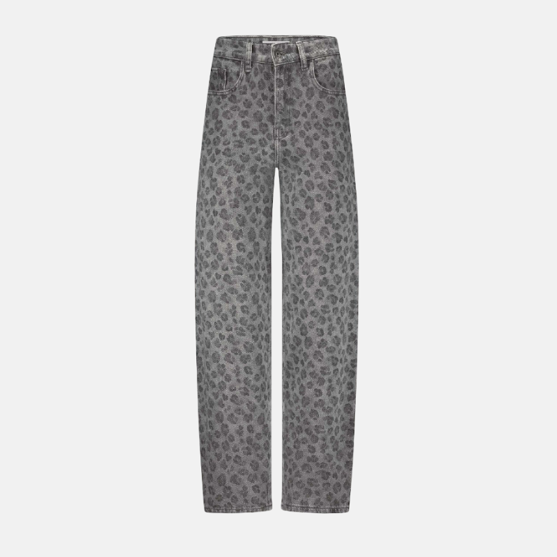 lew grey cheetah pants