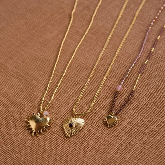 Ignite Garnet Necklace GP
