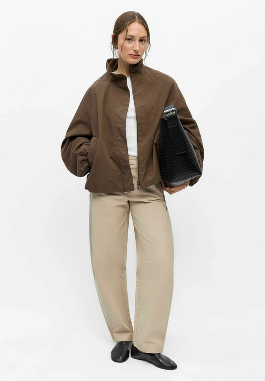 OBJBERTA FUNNEL NECK JACKET E SS FAIR 26