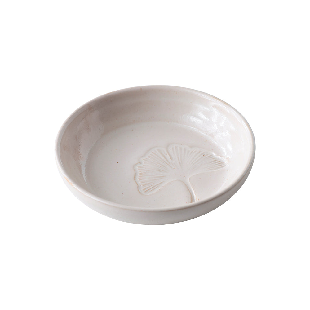 Jewelry dish Gingko natural