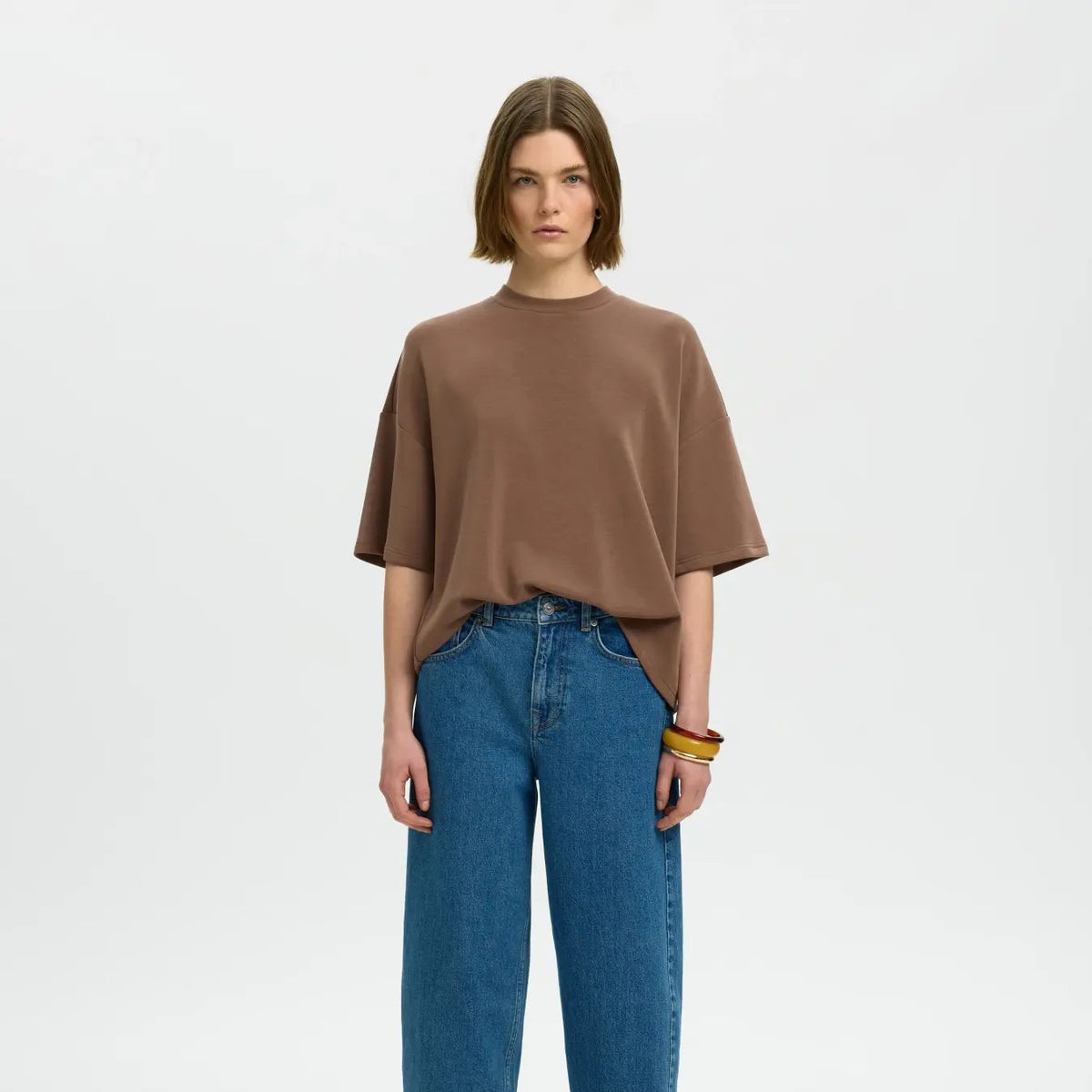 SLFOVERSIZED TENNY TEE NOOS