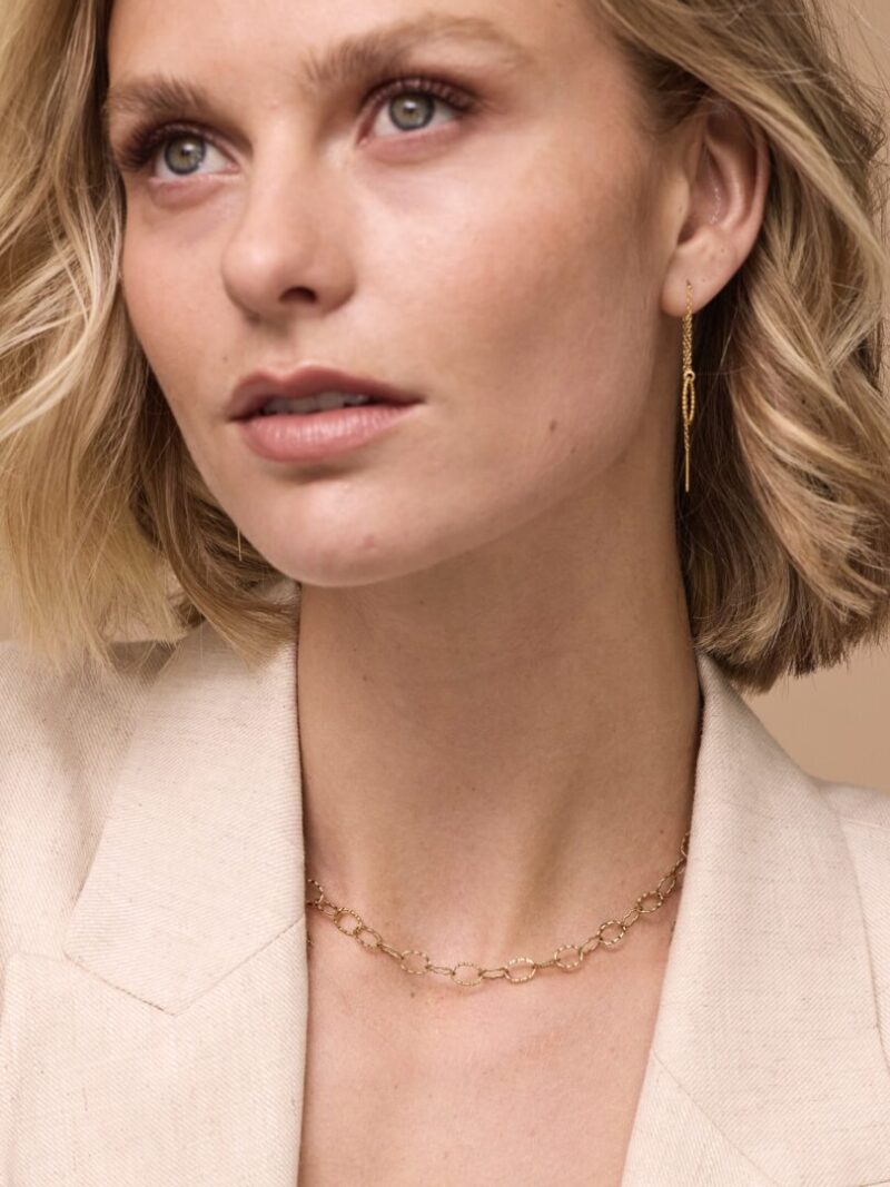 Ketting met fijne bewerkte schakel