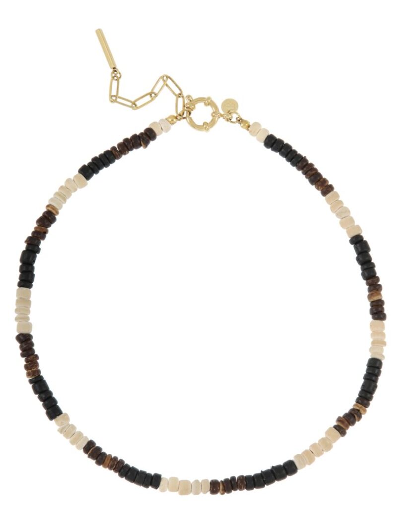 Ketting met gemstone en kokos