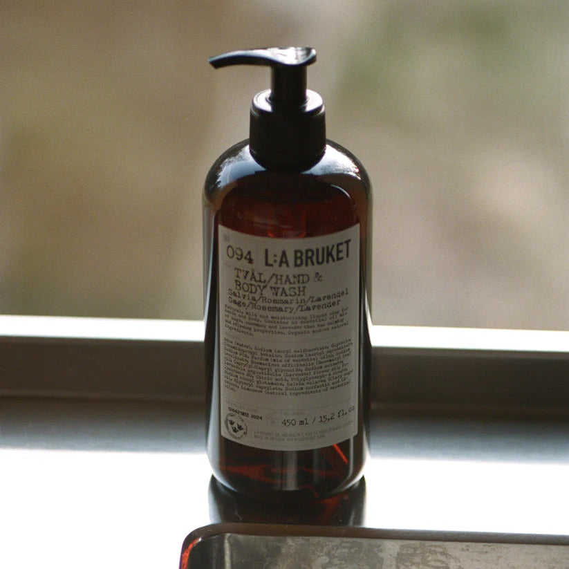 HAND & BODY WASH SAGE ROSEMARY LAVENDER