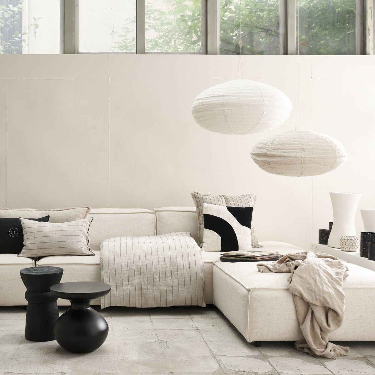 Hanglamp UFO Beige