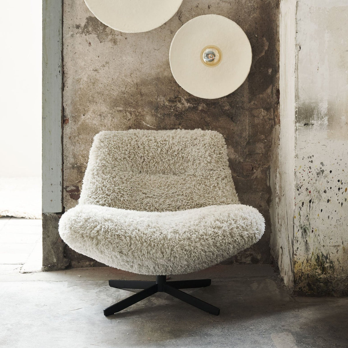 Fauteuil Shaun Grijs