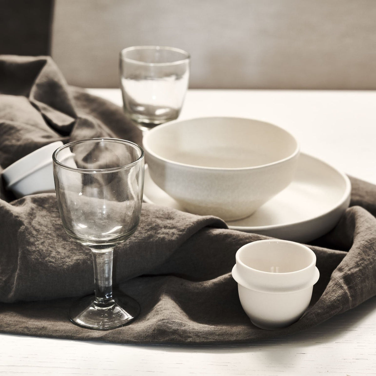 Coffee cup Alabaster Dune set van 2
