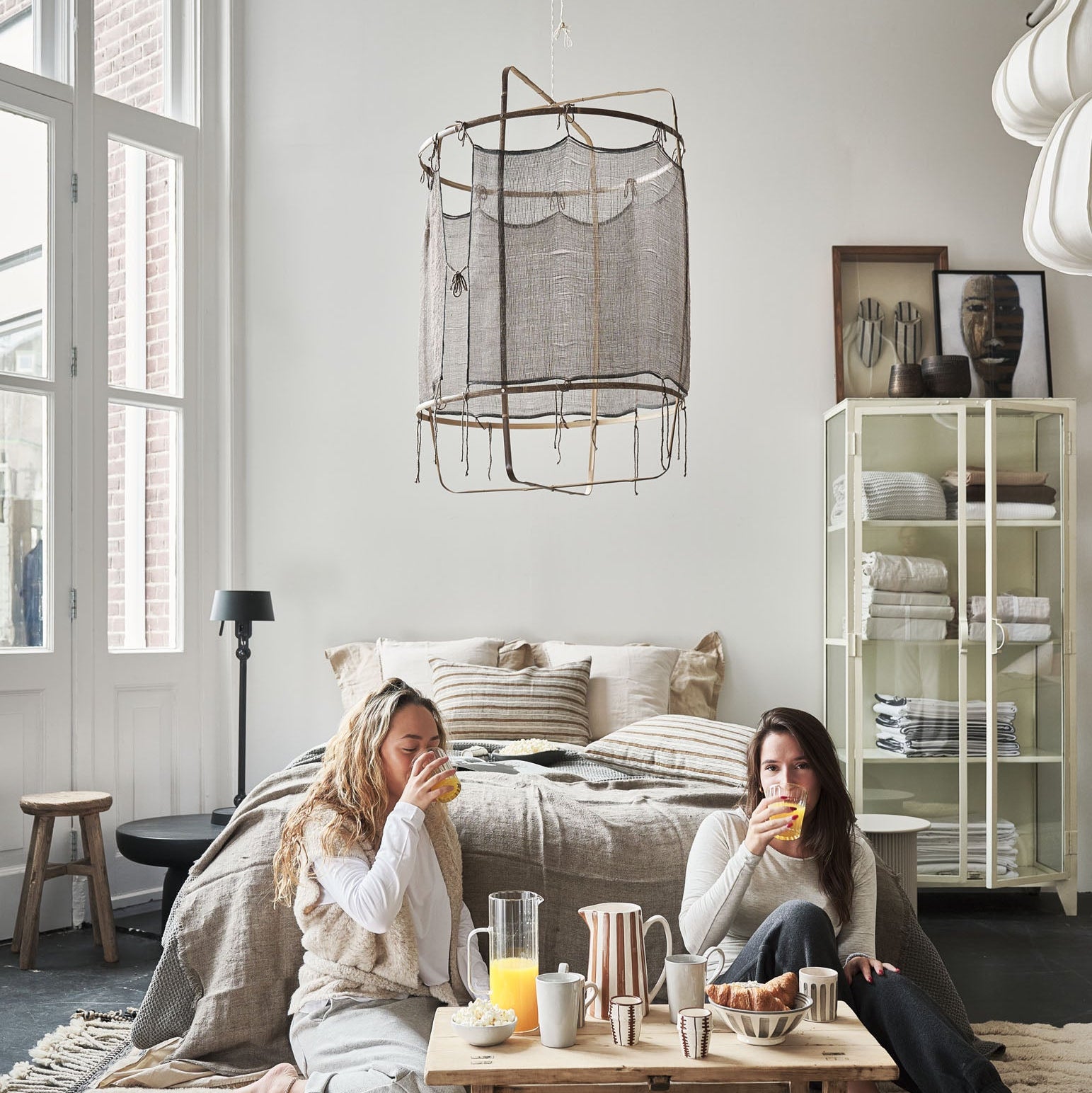 Z1 Silk Cashmere hanglamp Bruin