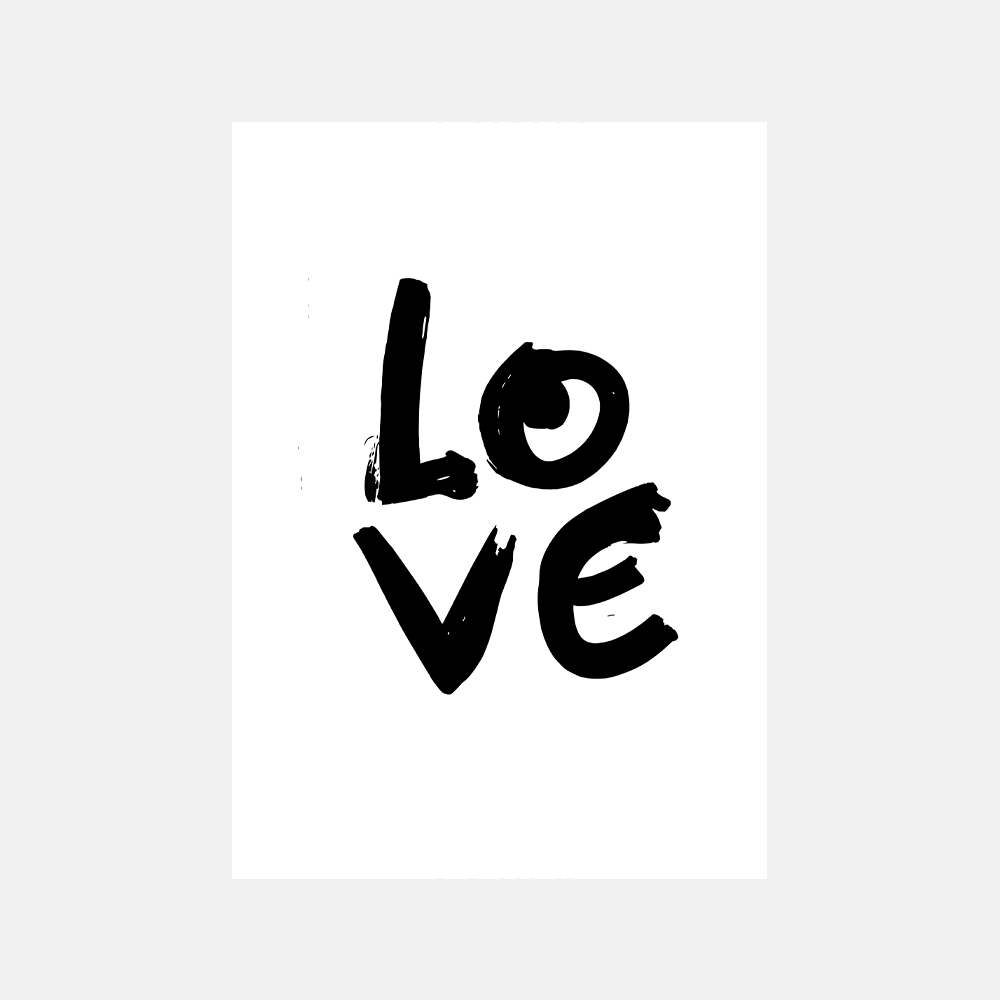 Love - Sticky Canvas