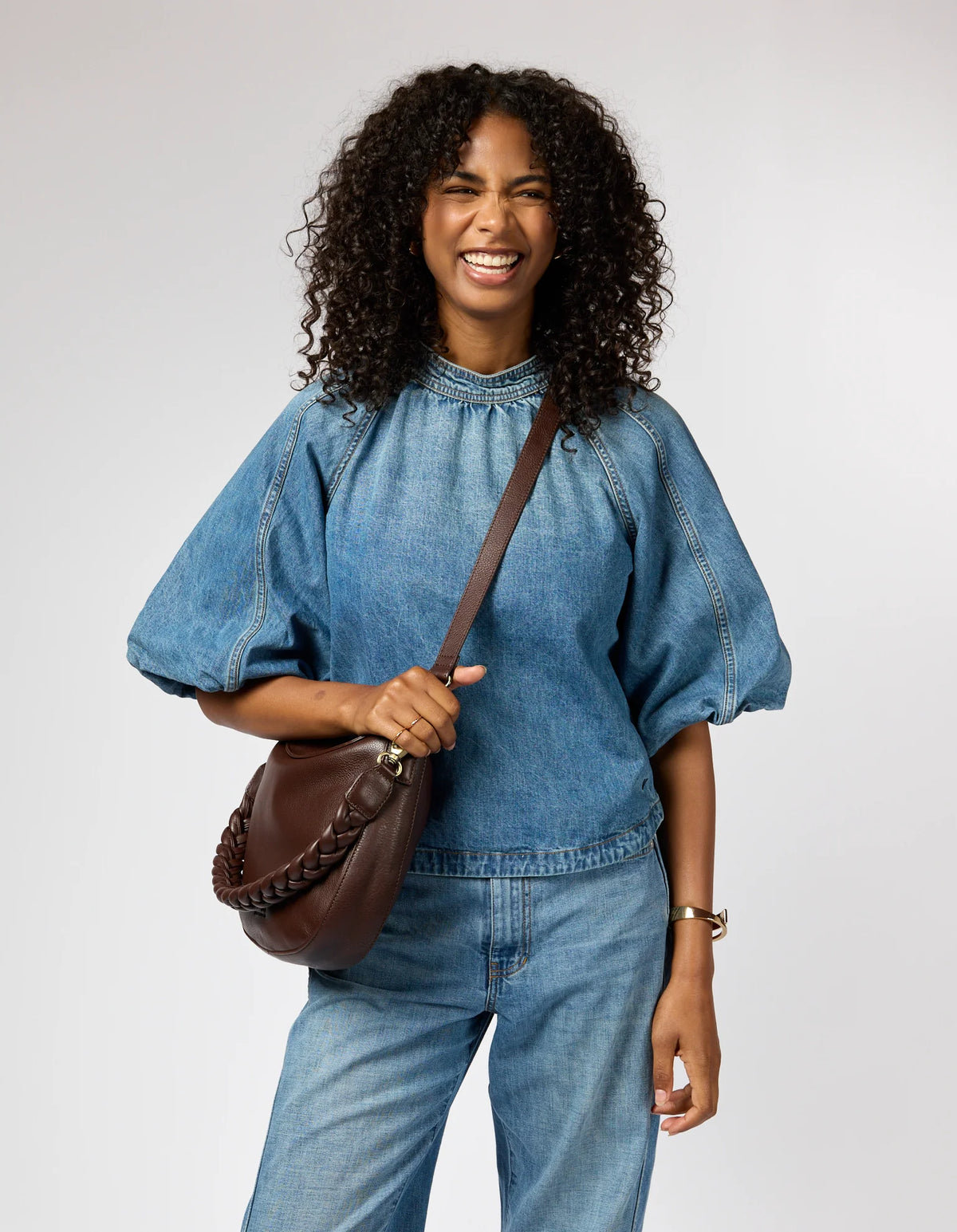 Lana Chocolate Soft Grain Leather