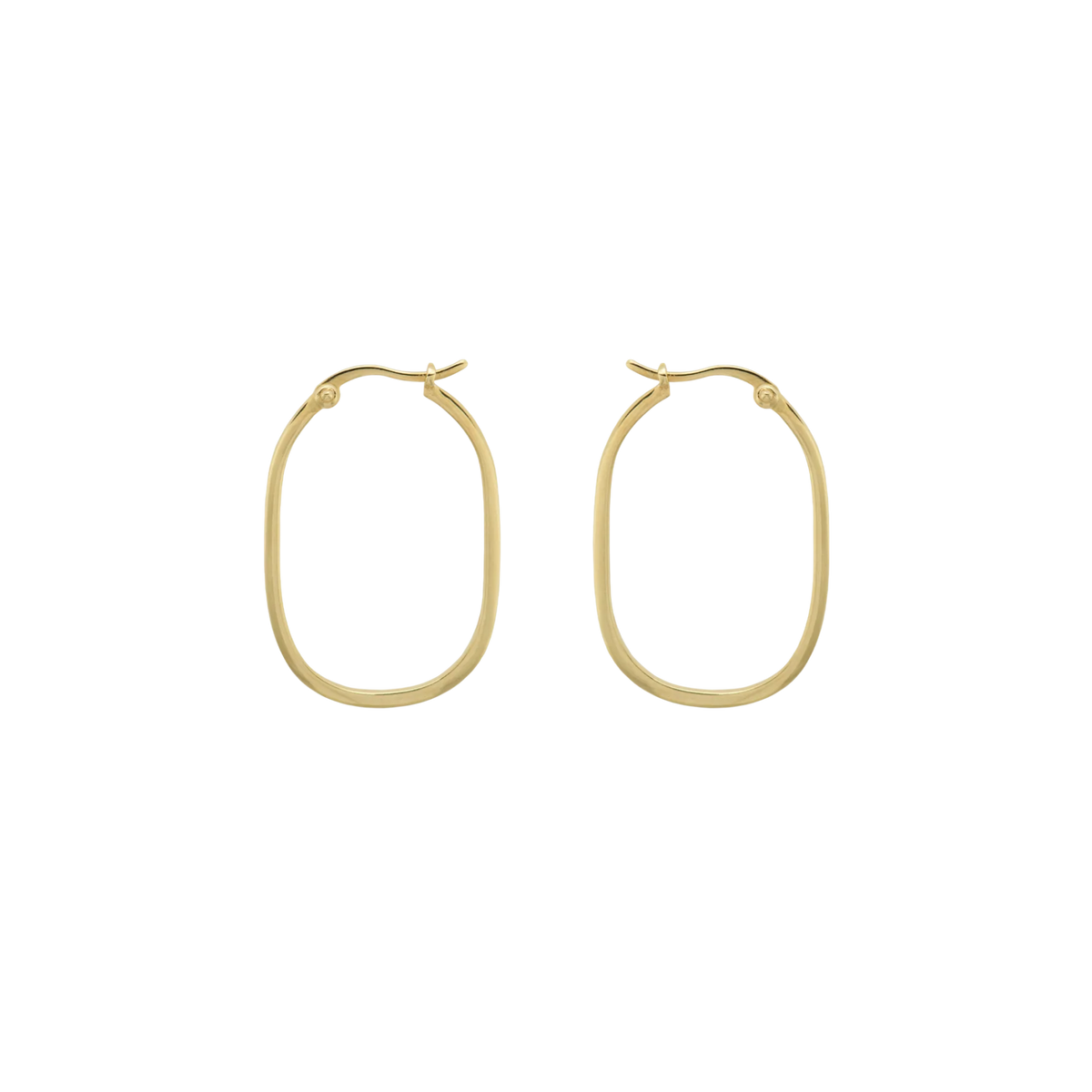 Link Hoop Earrings goud