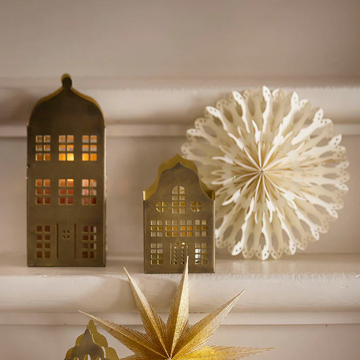 Candle Holder Manor H22cm Golden