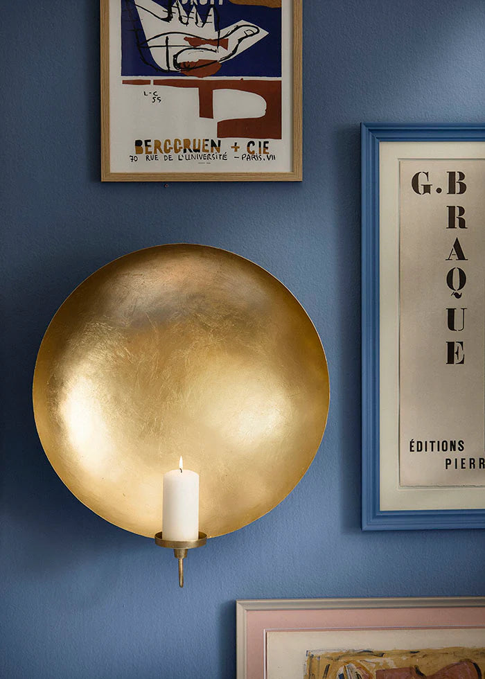 Wall Light Round XL Golden