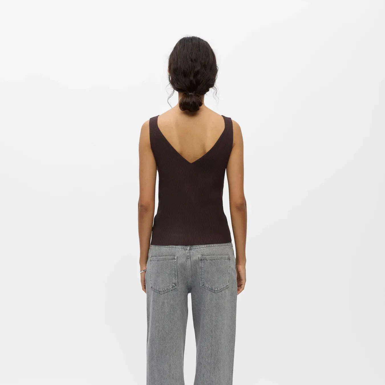 OBJKUNI THESS S/L SINGLET KNIT TOP 145