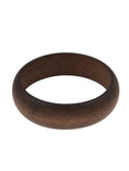 Afbeelding laden in Galerijviewer, Mat bruine houten bangle small
