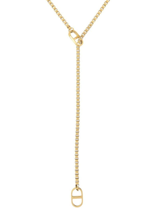 Minimalistische doorhaalketting