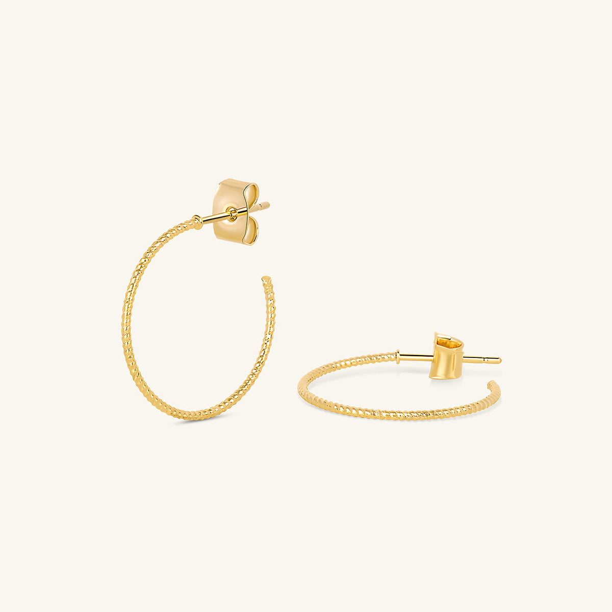 Glitter hoops small