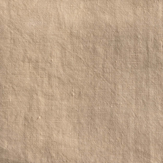 Remy Dekbedovertrek Linnen & Percal BEIGE NATURAL