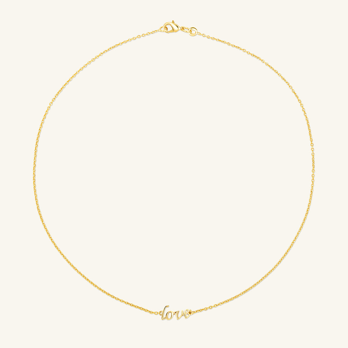 LOVE script ketting