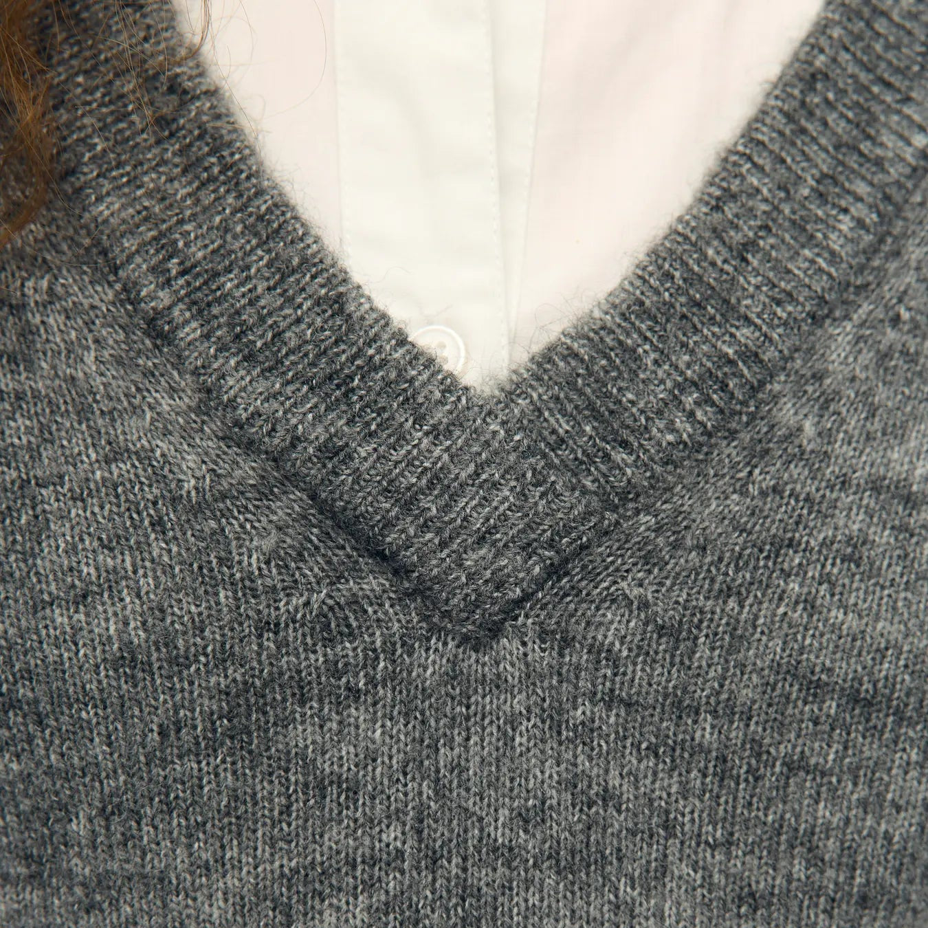 OBJDENISI S/L RE KNIT VEST NOOS