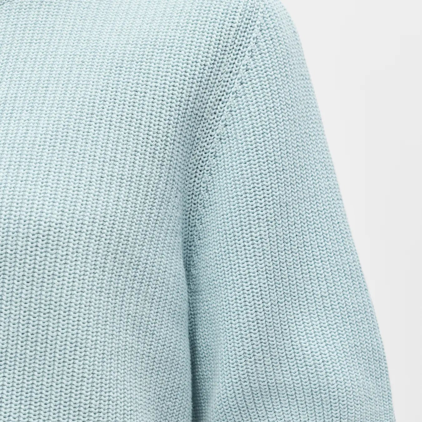 OBJFLO S/S RE KNIT PULLOVER NOOS