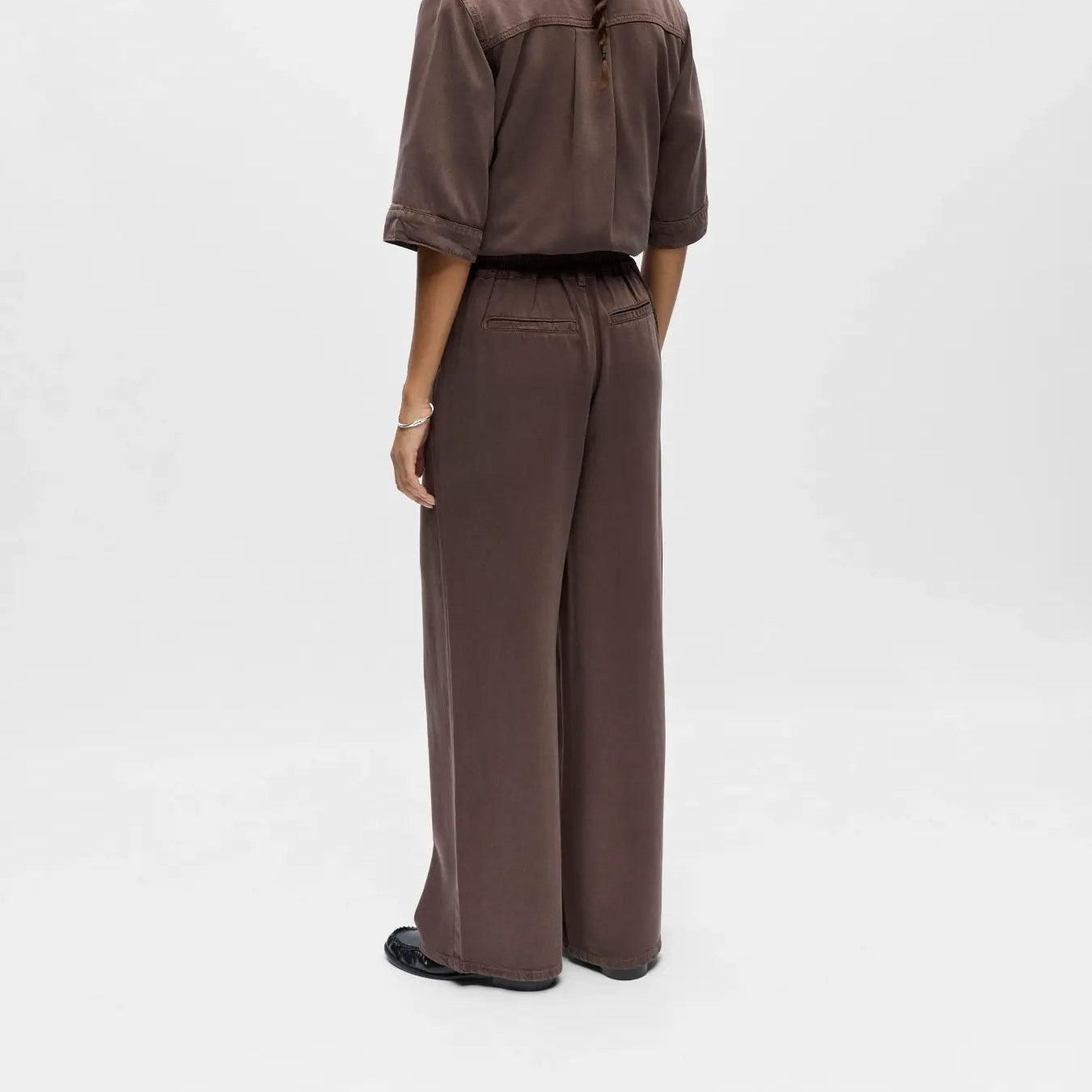 OBJFRAME LISA WIDE MW PANT NOOS