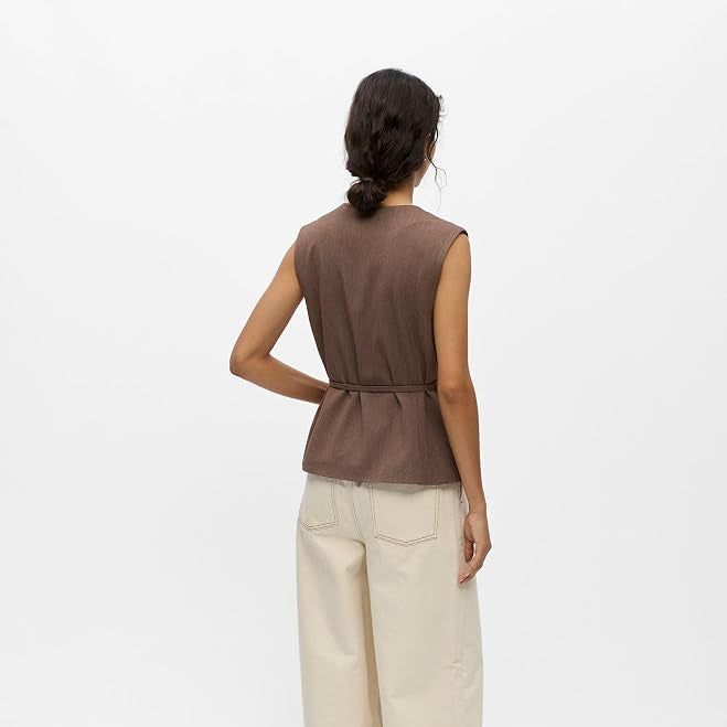 OBJLISA RE TIE WAISTCOAT NOOS