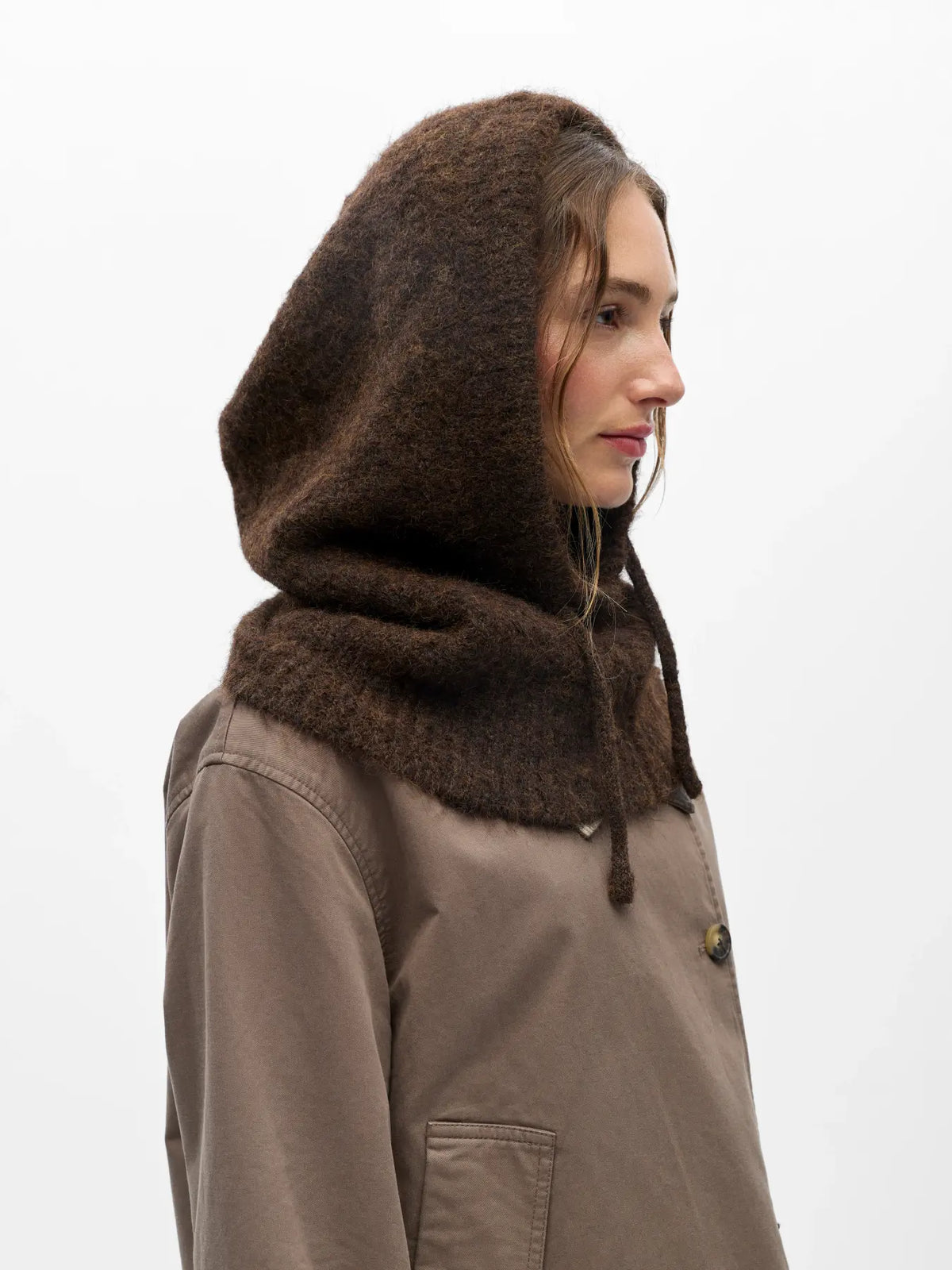 OBJMILU CABLE KNIT BALACLAVA NOOS