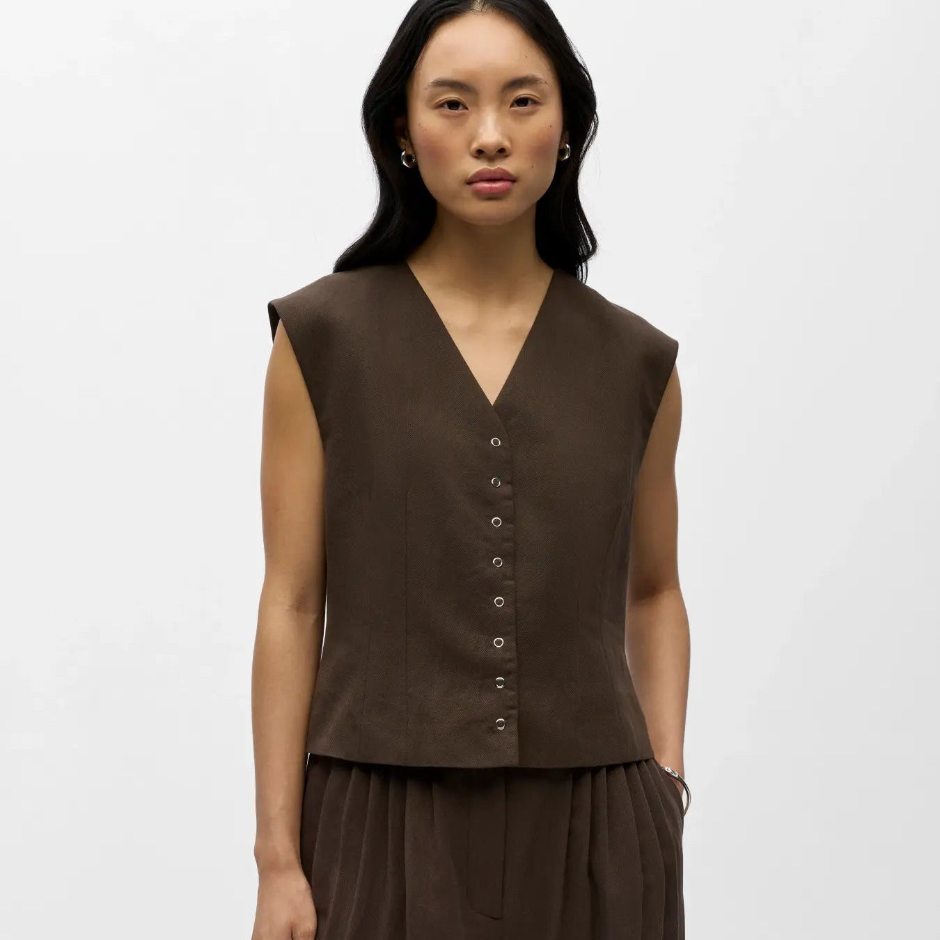 OBJMOLLY S/L RE WAISTCOAT NOOS