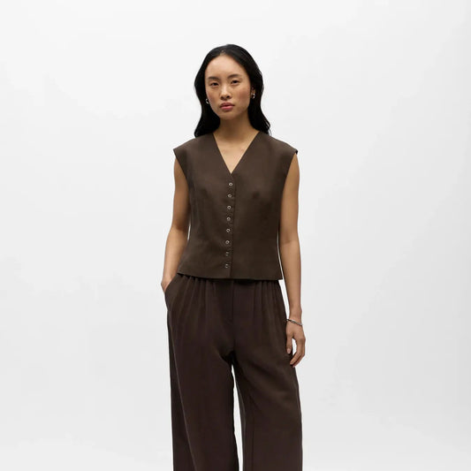 OBJMOLLY S/L RE WAISTCOAT NOOS