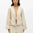 Load image into Gallery viewer, OBJRABEA L/S OZ DENIM TIE JACKET E PA26

