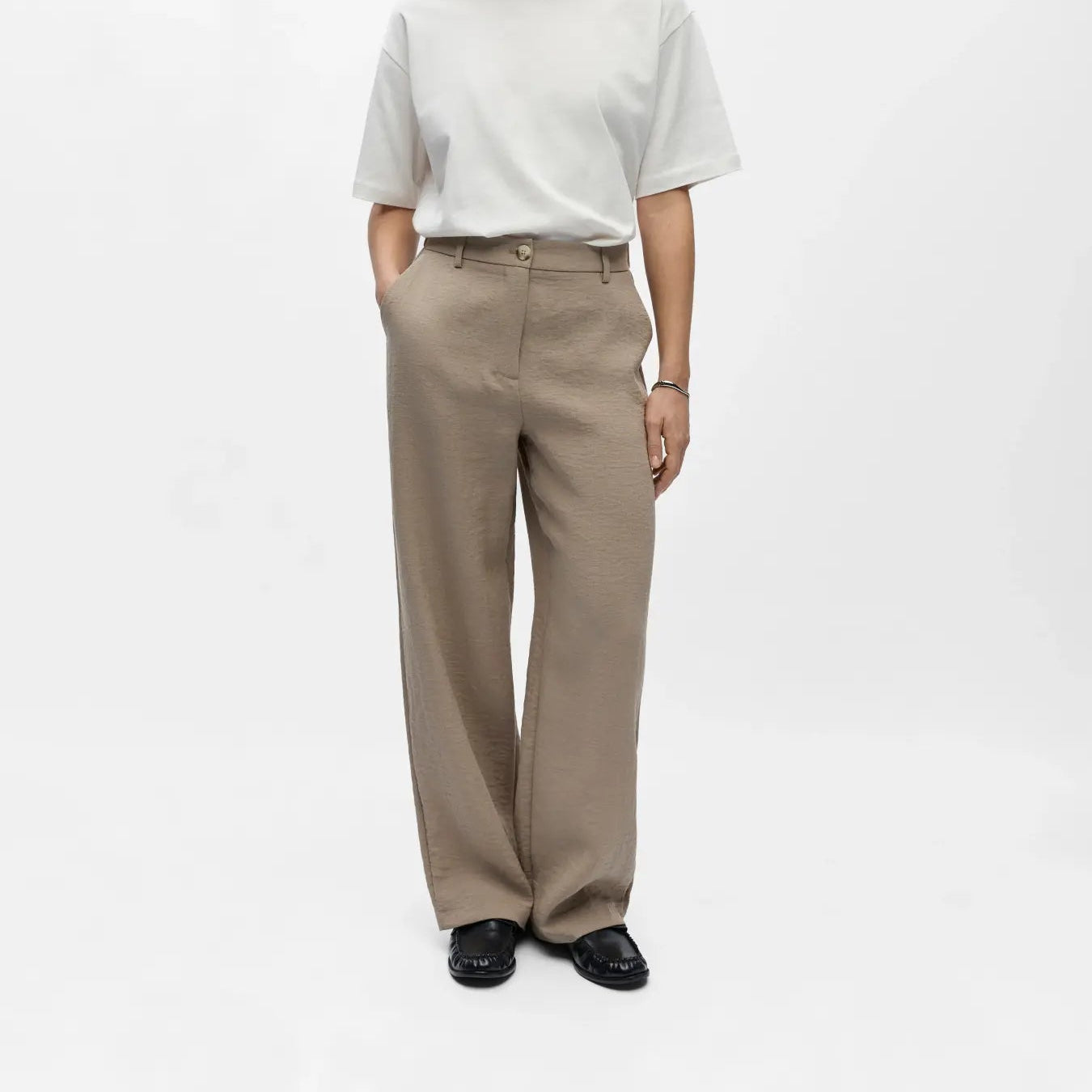 OBJRINI MW LO WIDE PANT NOOS