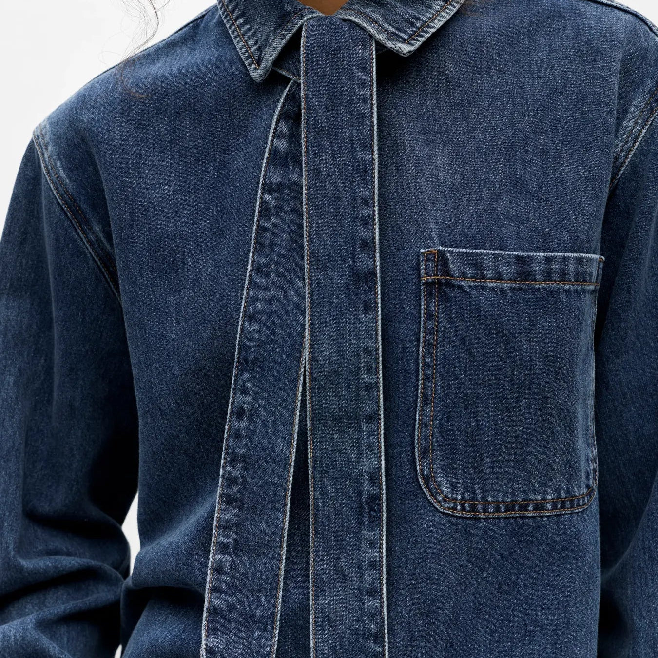 OBJROSIE L/S RE SHIRT NOOS