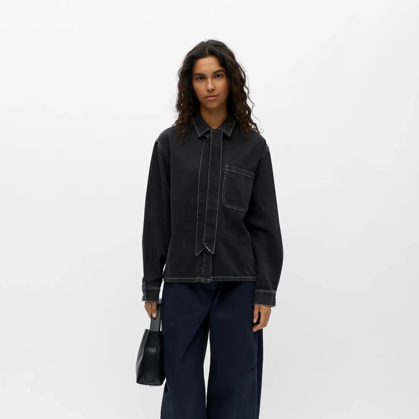 OBJROSIE L/S RE SHIRT NOOS