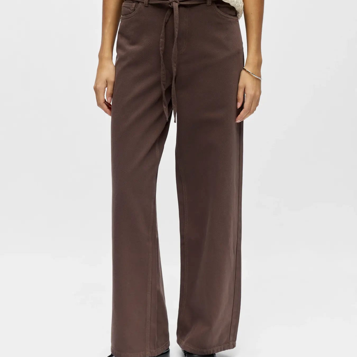 OBJROSIE MW WIDE JEANS NOOS