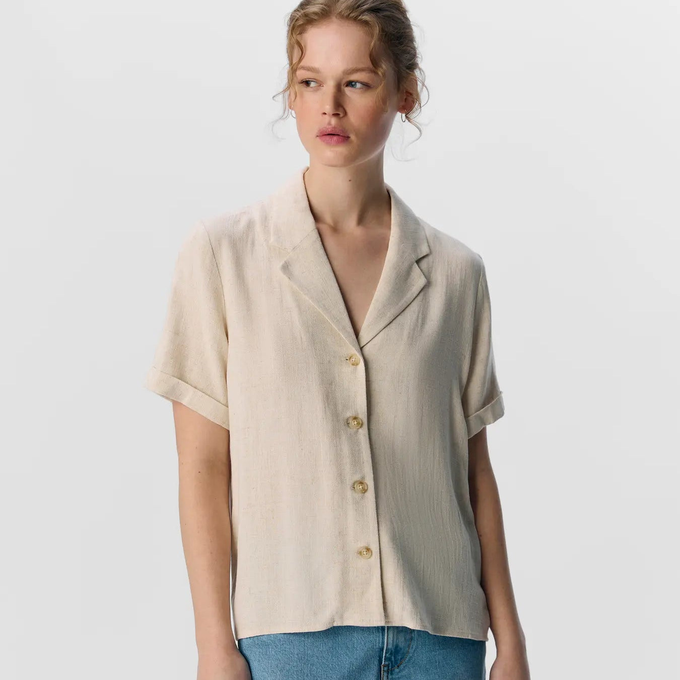 OBJSANNE S/S RE SHIRT NOOS