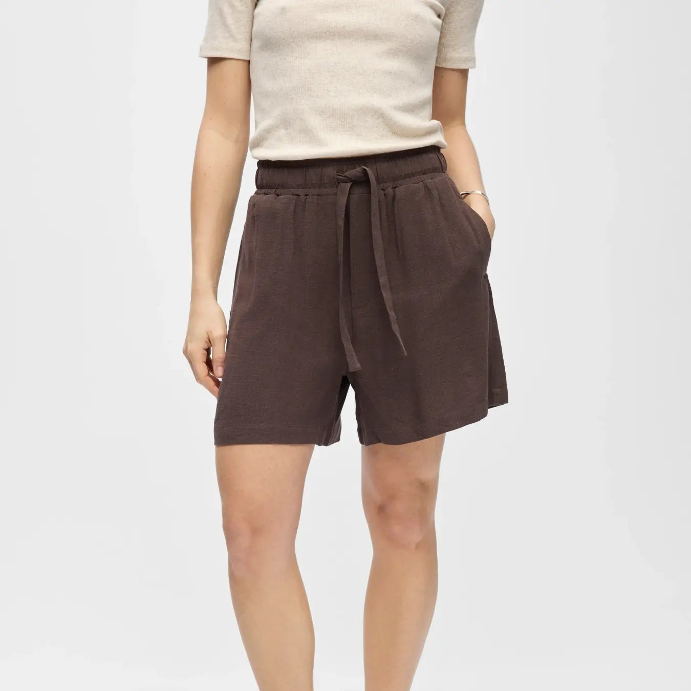 OBJSANNE HW WIDE SHORTS NOOS