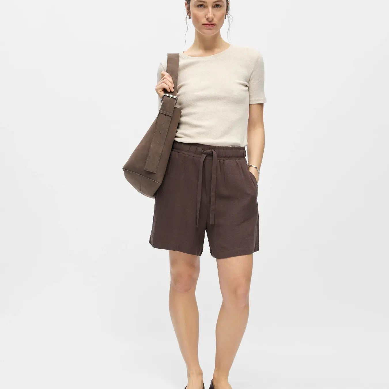 OBJSANNE HW WIDE SHORTS NOOS