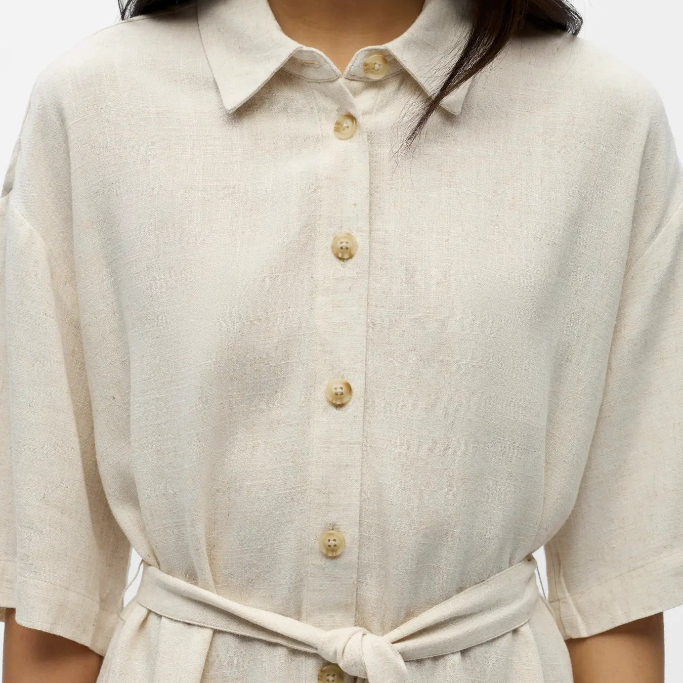 OBJSANNE 2/4 LO SHIRT DRESS NOOS