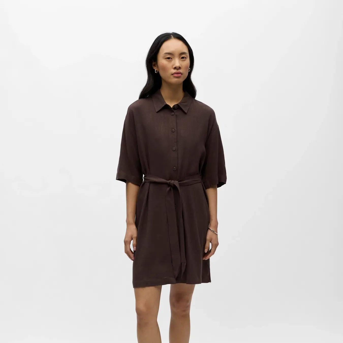 OBJSANNE 2/4 LO SHIRT DRESS NOOS