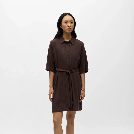 OBJSANNE 2/4 LO SHIRT DRESS NOOS